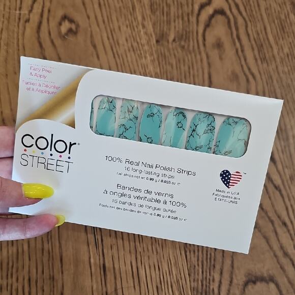 Color Street Other - Color Street Nail Strips - Mojave Turquoise